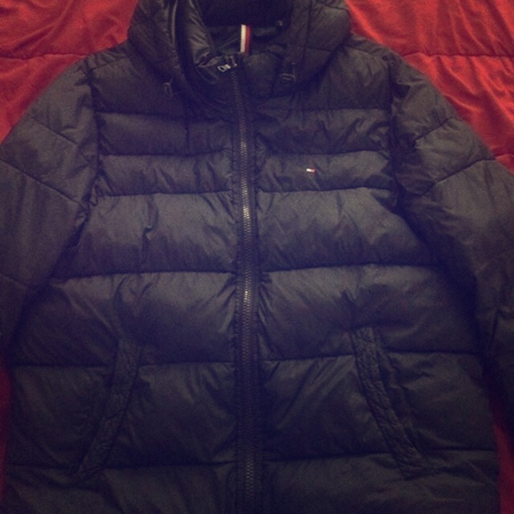 Black Tommy Hilfiger Coat
